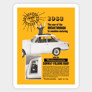 TRIUMPH HERALD - advert Sticker